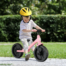 4-in-1 Kids Training Bike Toddler Tricycle with Training Wheels and  Ped... - £110.69 GBP