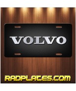 VOLVO Inspired Art on Black Simulated Carbon Fiber Aluminum license plate - £15.61 GBP