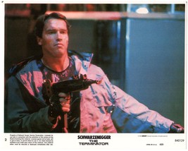 *THE TERMINATOR (1984) Arnold Schwarzenegger as Terminator With Weapon 8... - £39.38 GBP