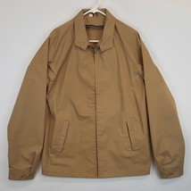 Vtg Redwood Sportswear Wamsutta Tin Cloth Poplin Jacket Coat Sz 44 Tall XL - £111.34 GBP