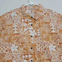 Quicksilver Waterman Collection Men&#39;s Shirt Size XXL Short Sleeve Hawaiian - £23.87 GBP