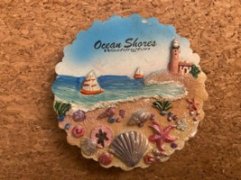Ocean Shores WA Sea Shore Souviner Fridge Magnet - €3,41 EUR