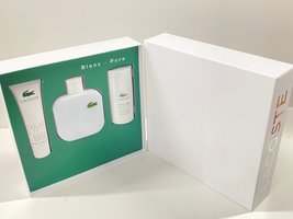 Lacoste Eau de Lacoste L.12.12 Blanc - Pure 3pcs in Set For Men - NEW WITH BOX - £71.93 GBP+