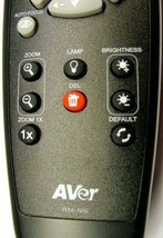 Aver RM-N6 Remote Control Only Cleaned Tested Working No Battery - £15.50 GBP