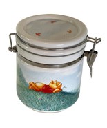 Simply Pooh Winnie the Pooh Latching Canister Crock Storage Jar 6&quot; x 5&quot; - $26.18