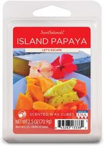 Scentsationals Scented Wax Cubes - Island Papaya - £5.94 GBP
