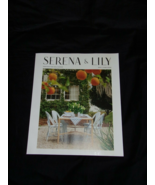 Serena &amp; Lily Catalog With 20% Coupon May/June 2022 Inspiration Delivere... - £6.26 GBP