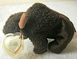 1998 TY Beanie Babies &quot;Roam &quot; Retired  Buffalo  8&quot; Nose to Tail Tag Errors - £14.93 GBP