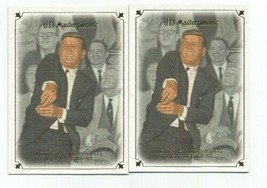 John F. Kennedy (Us President) 2007 Upper Deck Ud Masterpieces Card #47 - £3.92 GBP