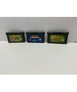 Lot Of 3 GBA Gameboy Advance Games (Spongebob Movie, Tak Power Of JuJu, ... - £15.57 GBP