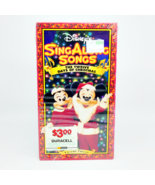 Disneys Sing Along Songs - The Twelve Days of Christmas (VHS, 1997) NEW ... - $18.80