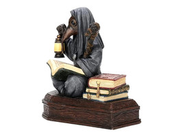 Mortician Apothecarius Steampunk Retro Plague Doctor Resin Statue Sculpture - £40.36 GBP