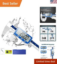 Robust Waterproof Digital Caliper, 6 Inch Range &amp; High-Resolution Measur... - $1,659.75 MXN