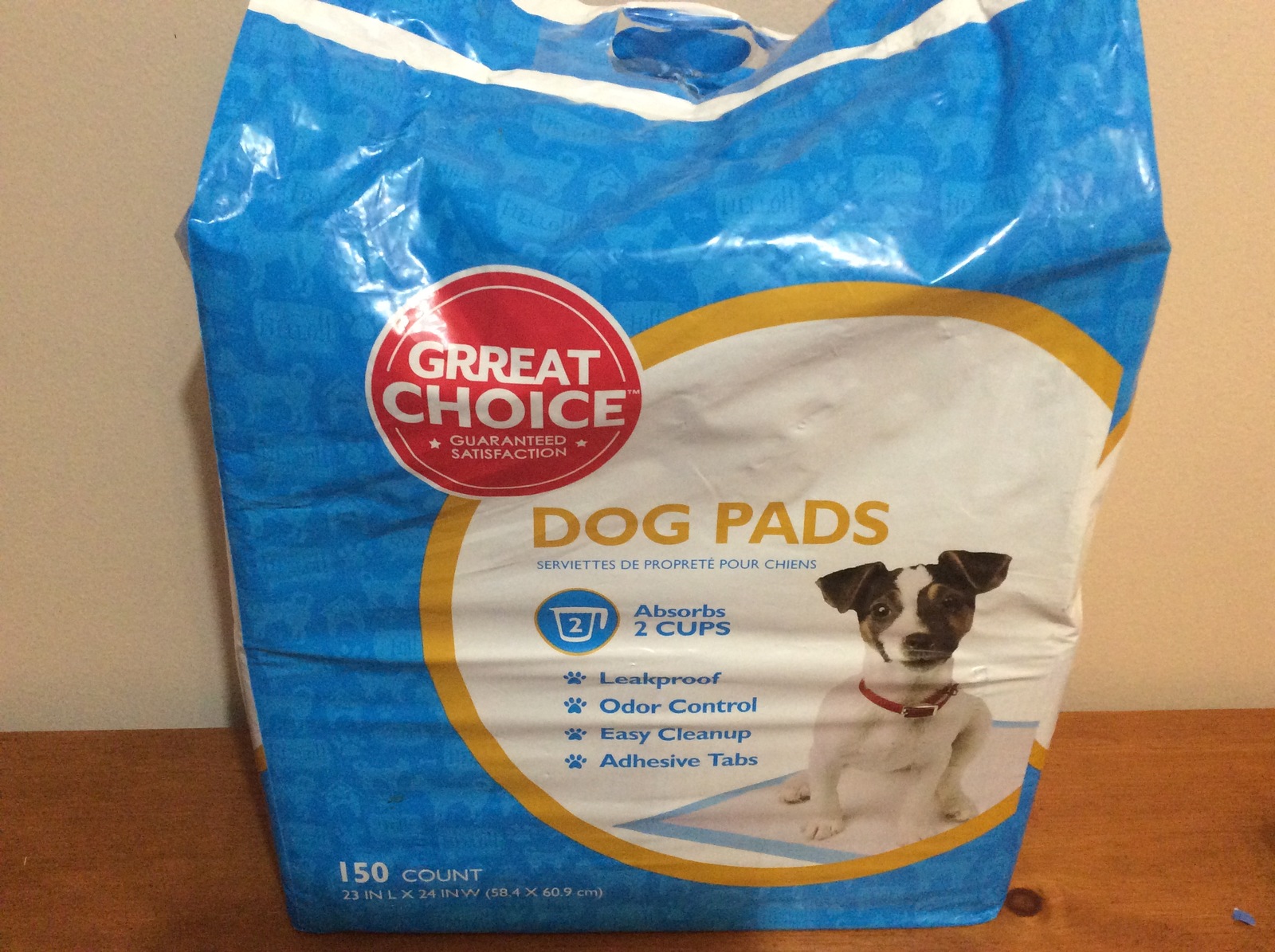 Grreat Choice Dog Pads 23 Long X 24 Wide and 50 similar items
