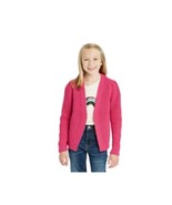 Girls&#39; XS 4/5 Short Open Layering Cardigan Cat &amp; Jack Pink New With Tags - $15.03 CAD