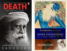 Combination of 2 books: death + inner engineering sadhguru (english book... - $23.05
