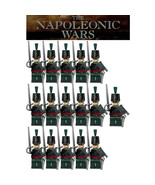 The Napoleonic Wars Officers of 95th Regiment Custom 16 Minifigure Set - $25.89
