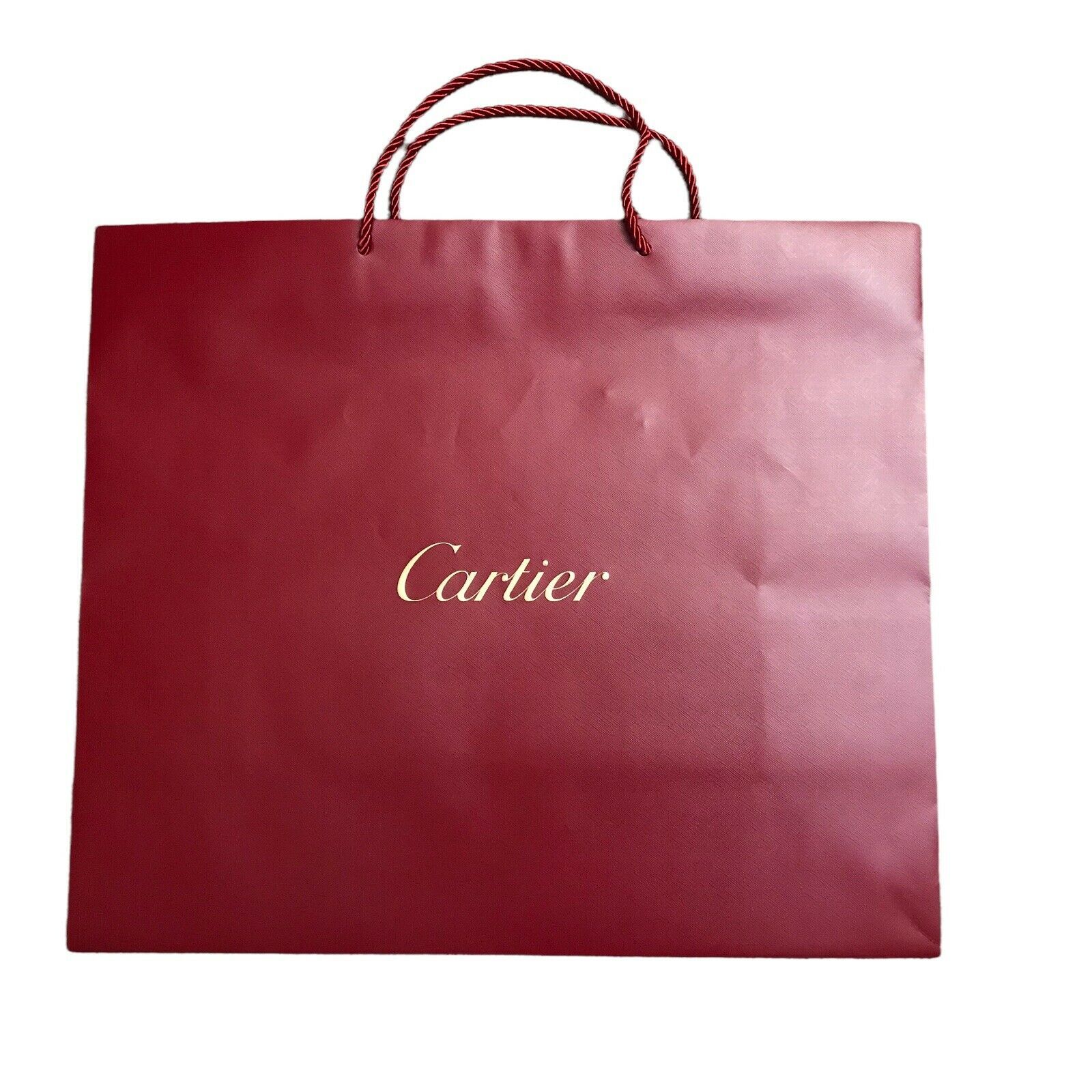 Primary image for Cartier Larger Size Shopping Bag