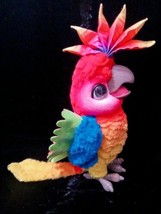 FurReal Rock-A-Too The Show Bird Talking Moving Plush Fur Real Parrot Toy Hasbro - £31.75 GBP