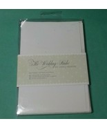 The Wedding Studio Extra Pack WS1304 10 Cards Inserts Envelops A8 size  - $9.65