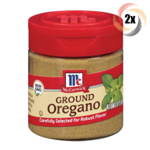 2x Shakers McCormick Ground Oregano Seasoning | .75oz | For Robust Flavor - £10.81 GBP