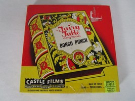 Comedy 8mm Castle Films &quot;Bongo Punch&quot; Cartoon B/W Silent Super 8 - £5.42 GBP