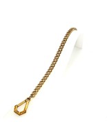 Vtg Gold Filled Hallmarked Victorian Cuban Link Chain Rare Clasp Pocket ... - $115.41 CAD
