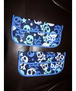 BYO Neoprene Insulated Snack Sleeve Skulls Crossbone Pattern Set of 2 EUC - £14.41 GBP