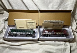 Thomas Kinkade Village Christmas Coach &amp; Studio Cars-HO Scale-Hawthorne Village - £58.36 GBP