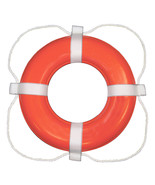 Taylor Made Foam Ring Buoy - 30&quot; - Orange w/White Grab Line - £85.28 GBP