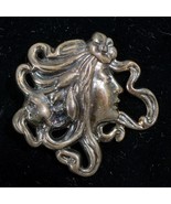Sterling Silver Brooch Pin by Levine Design (Beautiful Woman) .925 - £70.99 GBP