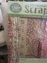 Westrim Crafts 12 x 12 The Complete Scrapbook Kit 1200 pieces Post Bound... - $20.56