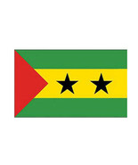 Democratic Republic SAO TOME and Príncipe POLYESTER INTERNATIONAL FLAG 3... - £5.97 GBP