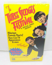 The Three Stooges Festival A Special Video Version VHS Tape New Sealed - $14.68
