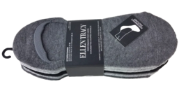 ( 2 Pack=12 Pairs )ELLENTRACY Women&#39;s No Show Socks Foot Liner Gray/Blac... - £23.73 GBP