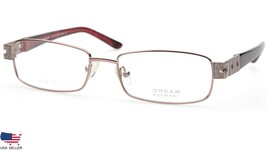 New Dream Eyewear H282 C2 Gold Rose Eyeglasses Glasses Frame 51-17-136 B28mm - £39.25 GBP