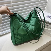 Spring Fashion Women&#39;s  Bag High Quality Down Fabric Padded Tote Bag 2021  Desig - £148.17 GBP