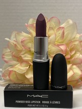MAC Powder Kiss Lipstick 100% AUTHENTIC - 919 P for Potent -New In Box Fast/Free - £12.62 GBP