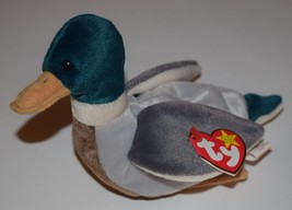 Retired Beanie Babies JAKE the Duck &#39;97 / 98 with tag error, rare stamp ... - $737.98 MXN