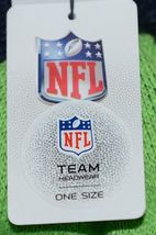 NFL Team Headwear Licensed Seattle Seahawks Cuffed Knit Cap Pompom image 3