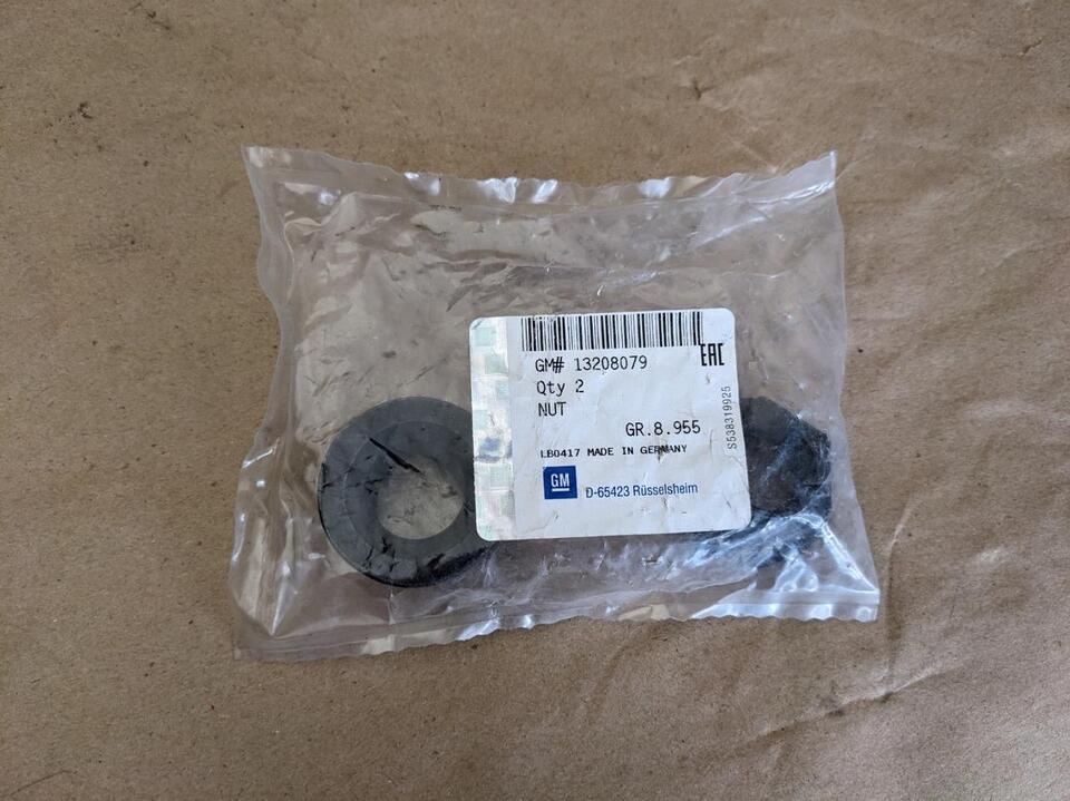 OEM New 2008-2022 GM Pack of 2 Front Wheel Drive Axle Shaft Nut 13208079 - $11.87