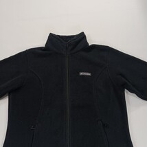 Columbia Sportswear XL1322 Women’s Black Full Zip Fleece Jacket Pocket Size M image 13