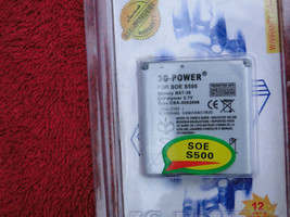  SONY ERICSSON C902i K850 K858 S500 T650 T6 Battery BST-38 NOS - $138.42 MXN