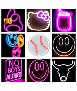 LED Neon Wall Lights Various Styles New Priced Each - $201.44 MXN+
