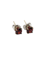 James Avery Birthstone Garnet Stud Earring Sterling Silver - $166.32