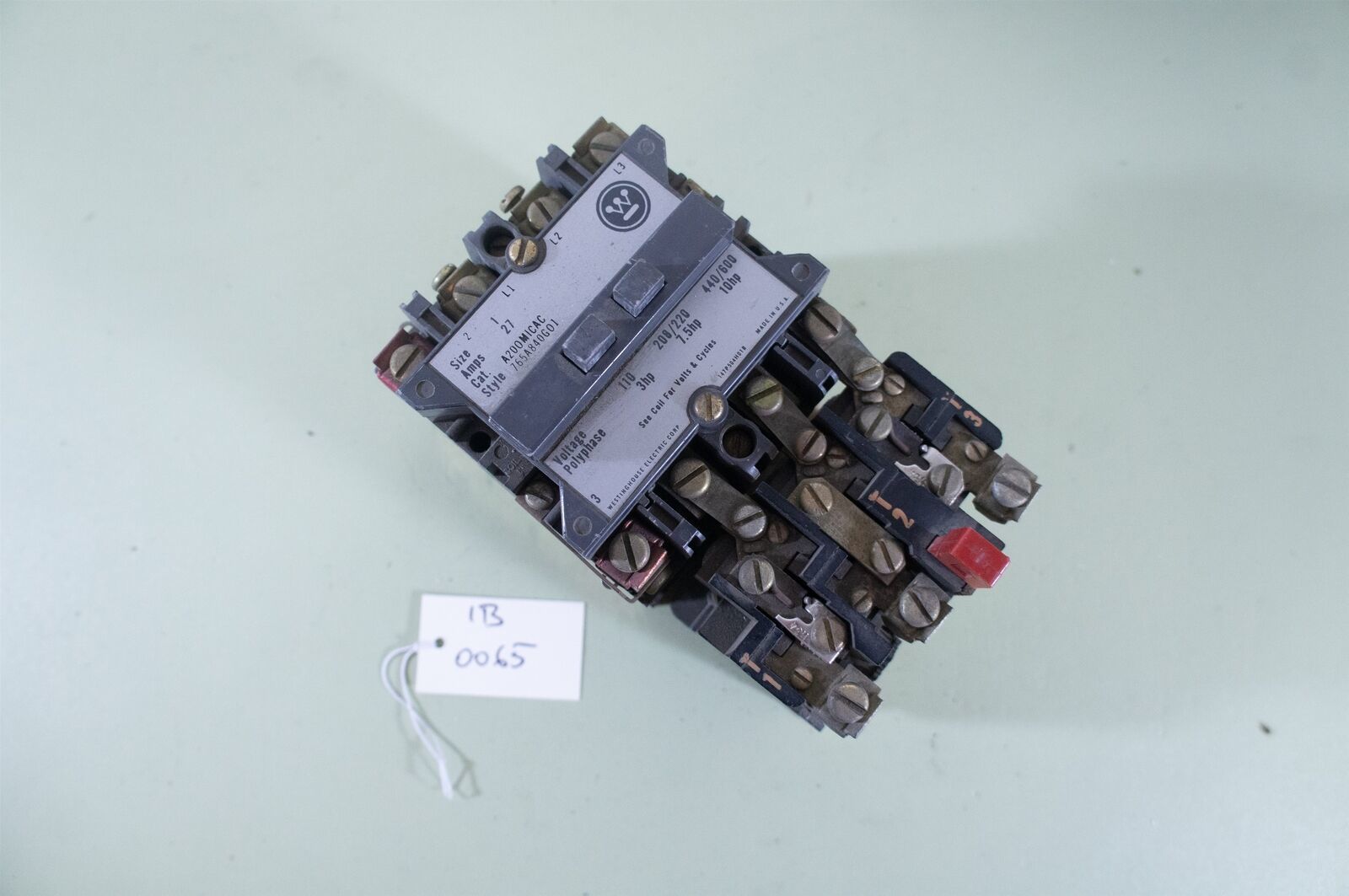 Westinghouse A200M1CAC Contactor 110/120V Coil + AN13AB + H34 Heaters + ... - $19.18
