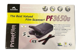 Pacific Image PrimeFilm Series 48-Bit 3600dpi Film Scanner PF3650U Mac &amp;... - £89.67 GBP