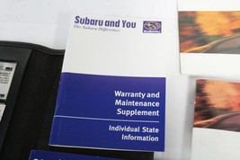 2004 SUBARU FORESTER OPERATOR OWNERS MANUAL BOOK AND CASE J8533 image 6