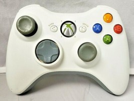 Official Microsoft Xbox 360 WHITE Wireless Controller Gamepad Windows PC gaming - £22.16 GBP