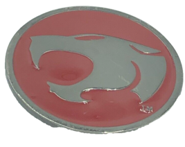 Thundercats TM 2004 Warner Bros. &amp; Ted Wolf Red Metal/Enamel Belt Buckle - £26.64 GBP